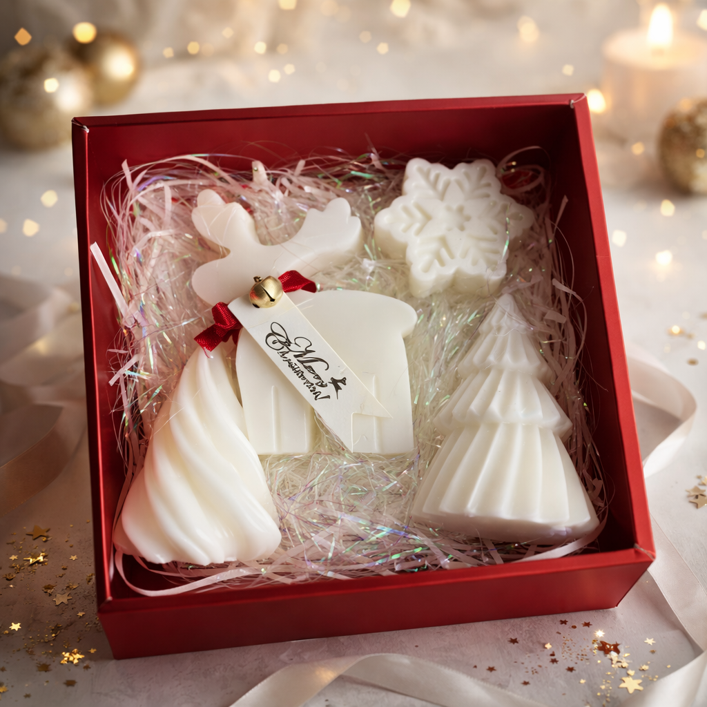 Premium Decorative Festive Candle Giftset