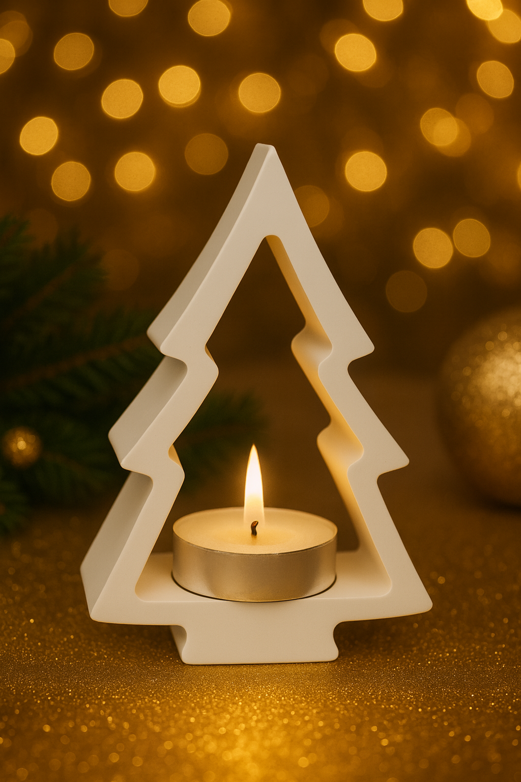 Christmas Tree Tealight Holder