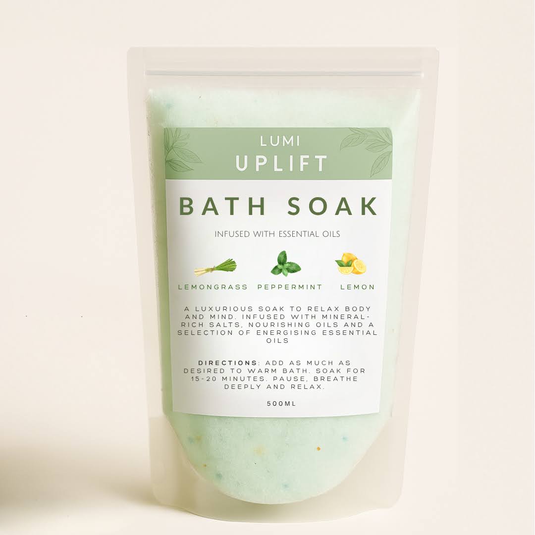 Mineral Rich Bath Salts with Essential Oils