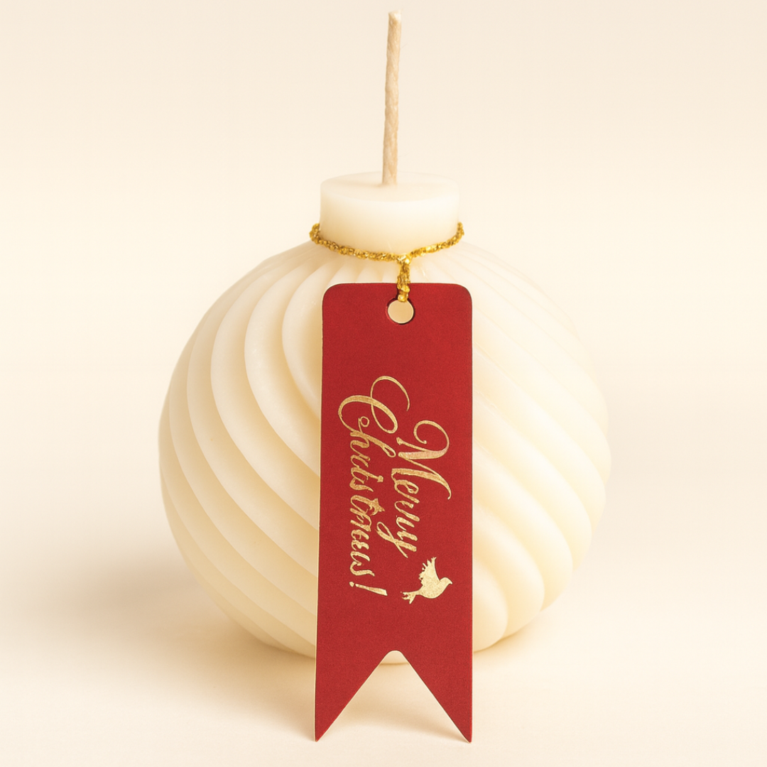 Bauble Decorative Festive Candle