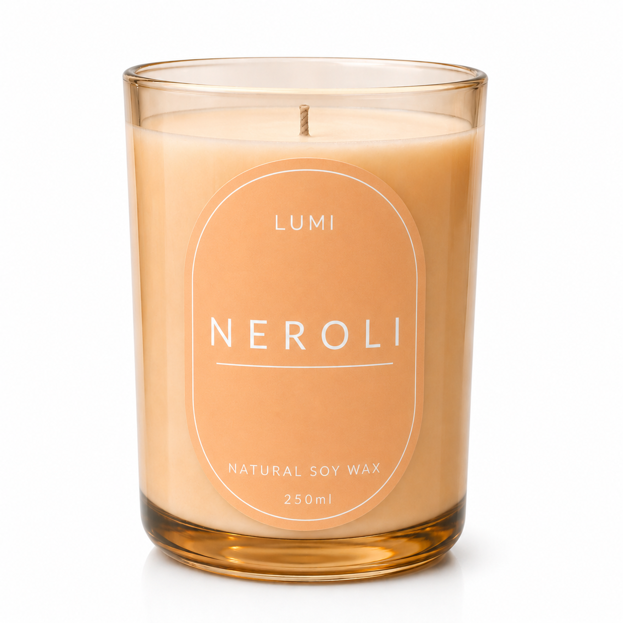 LUMI Neroli Candle — neroli & orange blossom