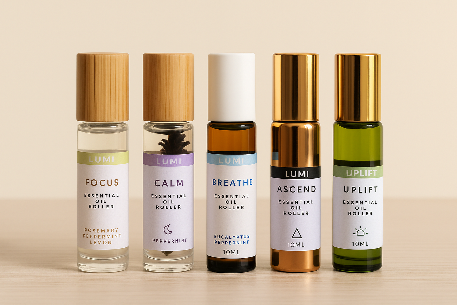 Aromatherapy Essential Oil Rollers