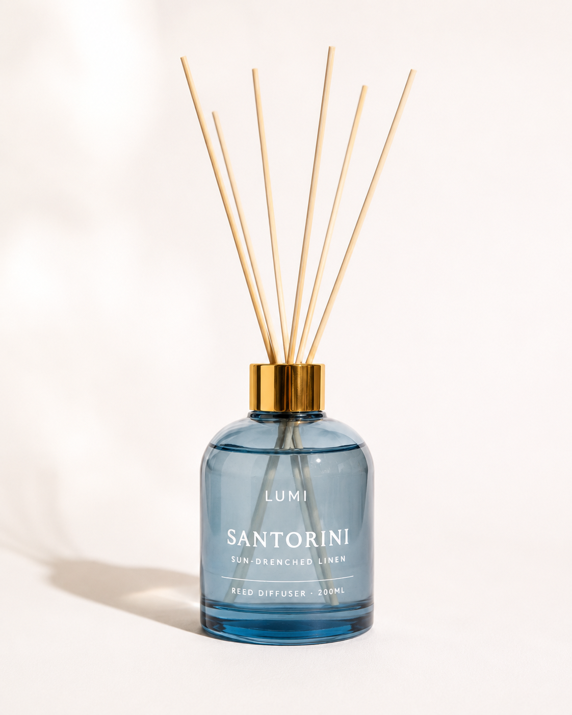 Santorini – Sun-Drenched Linen Reed Diffuser