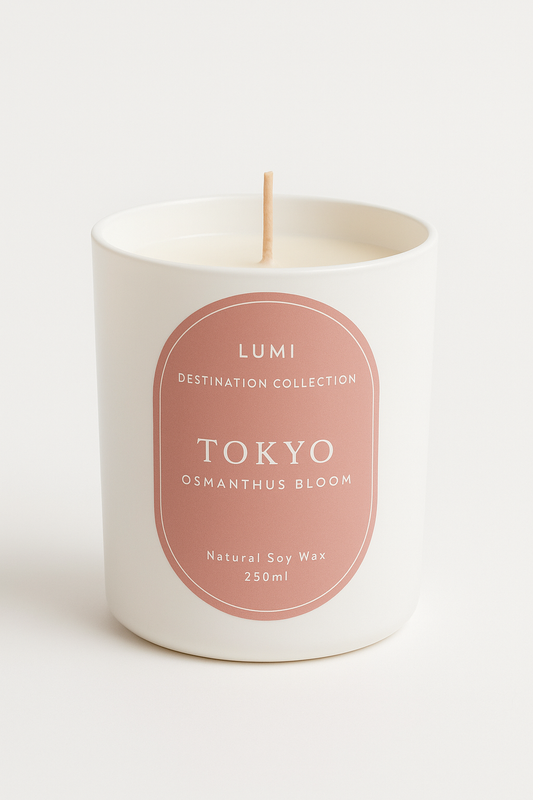 Tokyo – Osmanthus Bloom | Luxury Soy Wax Candle