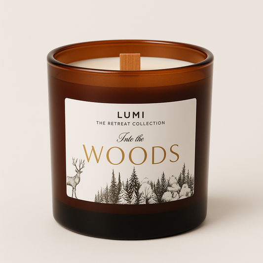 Into the Woods Candle – Sandalwood & Musk (320ml)
