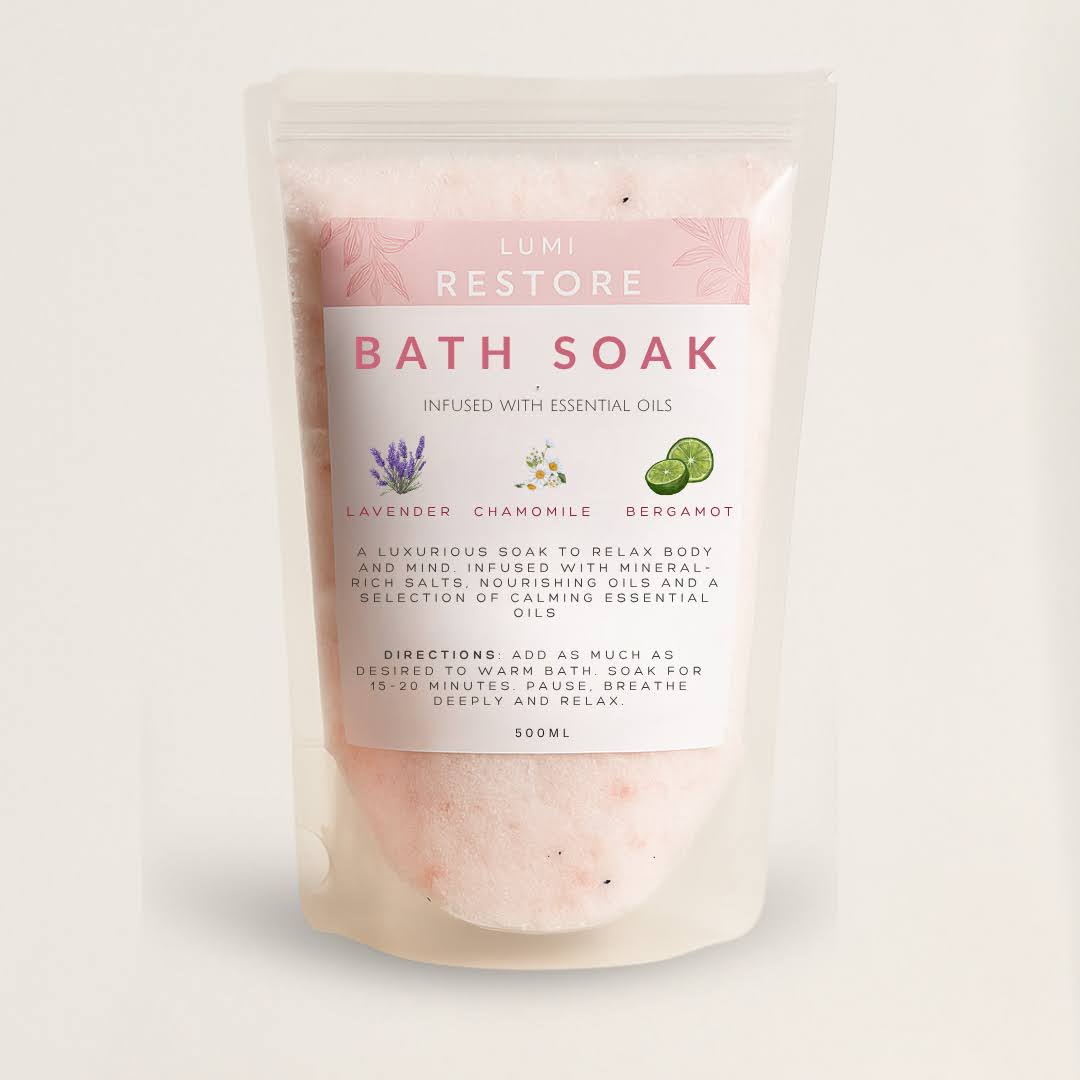 Mineral Rich Bath Salts with Essential Oils