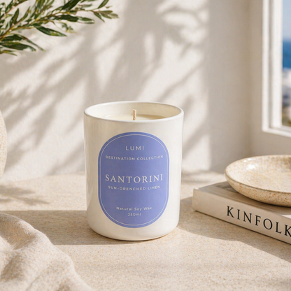 Santorini – Sun‑Drenched Linen