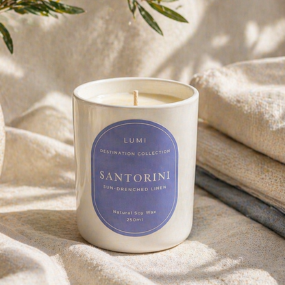 Santorini – Sun‑Drenched Linen