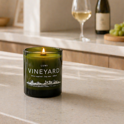 The Vineyard - Wine inspired  Soy Wax Candle