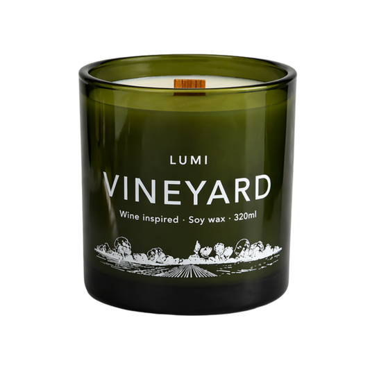 The Vineyard - Wine inspired  Soy Wax Candle